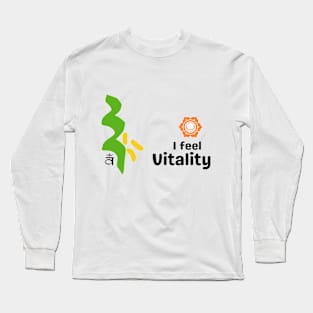 Sacral Chakra Mantra 1 Long Sleeve T-Shirt